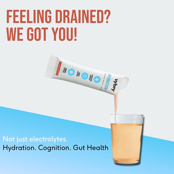 electrolyte drink, hydration supplement, sports drink mix, electrolyte powder, rehydration drink, fitness supplement, workout drink, product launch, brand awareness, minimalist, fresh, trustworthy, blue, orange